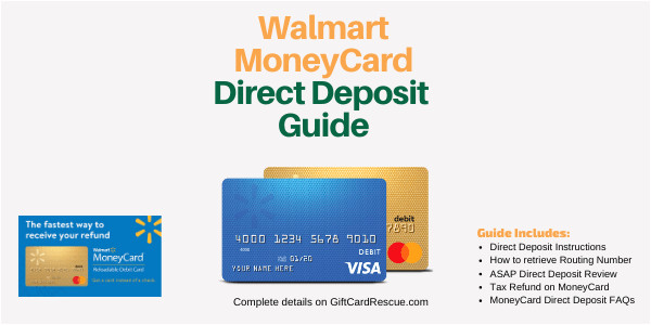 Deposit Money On Simple Card Walmart Moneycard Direct Deposit How to Guide Gift