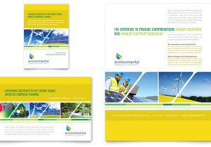 1 4 Page Flyer Template Free Environmental Conservation Flyer Ad Template Word