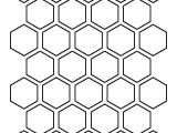 1.5 Inch Hexagon Template Hexagons Hexagon Pattern and Templates On Pinterest