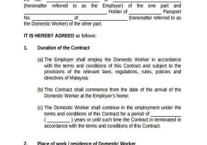 1 Year Contract Template Free Employment form Samples 35 Free Documents In Word Pdf