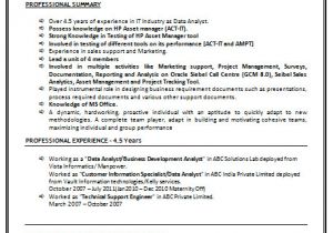 1 Year Experience Resume format Word Over 10000 Cv and Resume Samples with Free Download Free