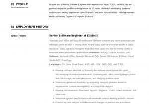 10 Years Experience software Engineer Resume software Engineer Resume Writing Guide 12 Samples