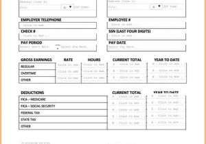 1099 Employee Contract Template 10 Pay Stub Template for 1099 Employee Simple Salary Slip