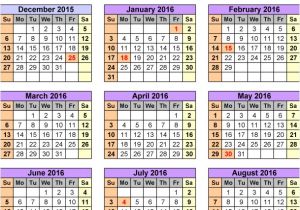 11×17 Calendar Template Word 11 X 17 2016 Year Calendar Printable Free Calendar Template