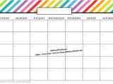 11×17 Calendar Template Word 11×17 Printable Calendar Calendar Printable Template