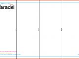 11×17 Half Fold Brochure Template Taradel Menus Templates