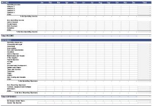 12 Month Business Plan Template Download the 12 Month Business Budget From Vertex42 Com