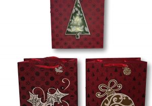 12 X 12 Christmas Card Stock Amazon Com Christmas Gift Bag Set Large Bags Pop Out 3d