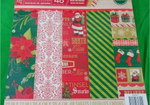 12 X 12 Christmas Card Stock Craft Smith Olde Time Christmas Paper Pad Card Stock 48