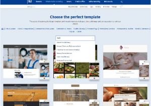 1and1 Templates 9 Key Things to Know 1 1 Ionos Website Builder Review