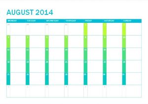 2 Month Calendar Template 2014 6 Excel Calendar Template 2014 Exceltemplates