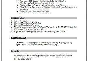 2 Year Experience Resume format In Word Over 10000 Cv and Resume Samples with Free Download