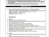 2 Year Experience Resume format In Word Resume Blog Co Excellent Resume Sample Of Chartered