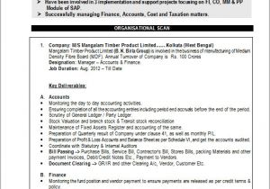 2 Year Experience Resume format In Word Resume Blog Co Excellent Resume Sample Of Chartered