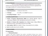 2 Year Experience Resume format In Word Sap Fico Resume 3 Years Experience