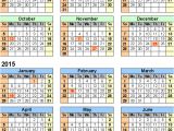 2014-15 Academic Calendar Template Academic Calendar 2014 15 Template 2014 Excel Calendar