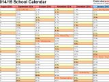 2014-2015 Academic Calendar Template 16 Blank Calendar Template 2014 2015 Images August 2015