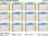 2014-2015 Academic Calendar Template School Calendars 2014 2015 as Free Printable Word Templates
