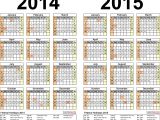 2014 and 2015 Calendar Templates 2014 2015 Calendar Free Printable Two Year Excel Calendars