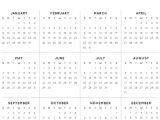 2014 Annual Calendar Template 2014 Yearly Calendar Template Madinbelgrade