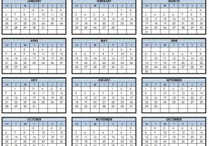 2014 One Page Calendar Template 2014 Printable Pdf One Page Calendar Yearly 2014 One