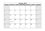 2015 Calendar by Month Template 2015 Monthly Calendar Free Printable Templates
