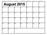 2015 Calendar by Month Template to Fill In Blank Monthly Calendar Template 2015 Calendar