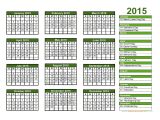 2015 Holiday Calendar Template Print 2015 Calendar Free 2017 Printable Calendar