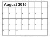 2015 Monthly Calendar Template for Word 2015 Monthly Calendar Template for Word Great Printable