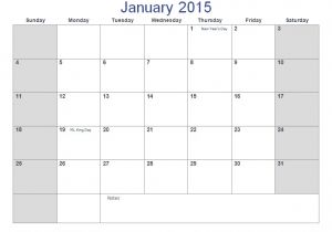 2015 Monthly Calendar Template for Word 2015 Monthly Calendar Template Word New Calendar