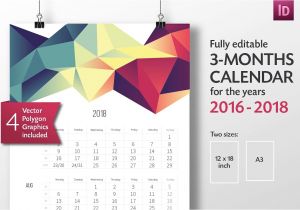 2018 Calendar Templates for Indesign Adobe Indesign 2018 Calendar Template Calendar Template 2018
