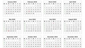 2018 Cd Calendar Template 2018 Calendar Printable Template