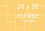 20×30 Collage Template 20 X 30 Storyboard Collage Storytelling Family Photographer
