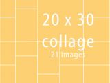 20×30 Collage Template 20 X 30 Storyboard Collage Storytelling Family Photographer
