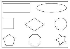 2d Shape Templates Free Printable Shapes Coloring Pages for Kids