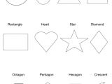 2d Shape Templates Geometric Shapes Worksheets Free to Print