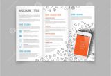 3 Fold Brochure Design Templates Modern Vector Three Fold Brochure Design Template Stock