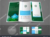 3 Fold Brochure Design Templates Professional Business Three Fold Flyer Template Stock