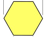 3 Inch Hexagon Template Hexagon Images Frompo 1