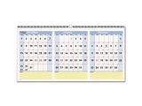 3 Month at A Glance Calendar Template at A Glance Quicknotes Three Month Wall Calendar