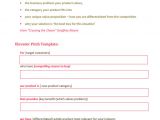 30 Second Pitch Template 12 Elevator Pitch Templates to Download Sample Templates