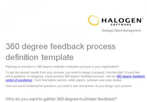 360 Degree Feedback Email Template 360 Degree Feedback forms Download toolkit
