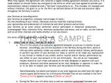 360 Music Contract Template 360 Deal Contract Templates See A Sample