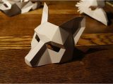 3d Animal Mask Templates Diy Geometric Paper Masks that You Can Print Out at Home