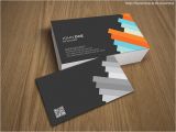 3d Business Cards Templates Free Professional 3d Business Card Template for Photoshop