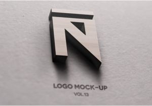 3d Wall Logo Mockup Template Free 3d Wood Logo Mock Up Template Psd Mock Up Templates