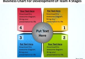 4 Blocker Template Technology Strategy Consulting Of Team 4 Stages Powerpoint