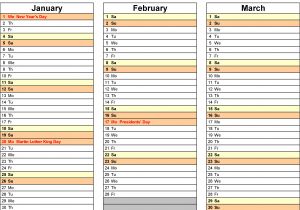 4 Month Calendar Template 2014 2014 Calendar Pdf 13 Free Printable Calendar Templates