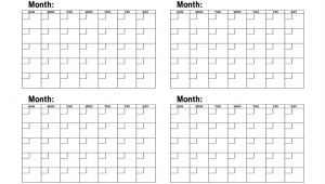 4 Month Calendar Template 2014 6 Best Images Of Printable 2016 Calendar 4 Month Per Page