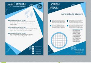 4 Sided Brochure Template Double Sided Brochure Template Best and Professional
